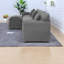 Canapé modulaire confortable en forme de L en chenille confortable pour le salon