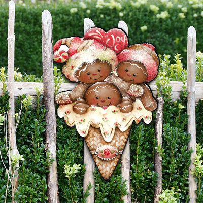 Manufactured Wood Christmas Decoration