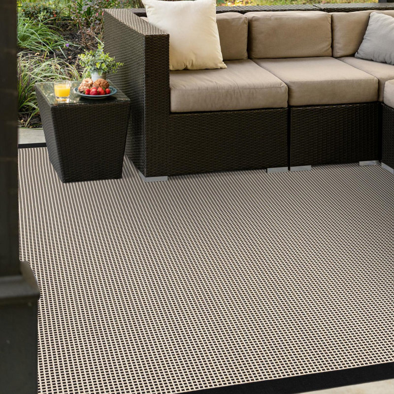 Gourlie Indoor/Outdoor Area Rug, Square 10'