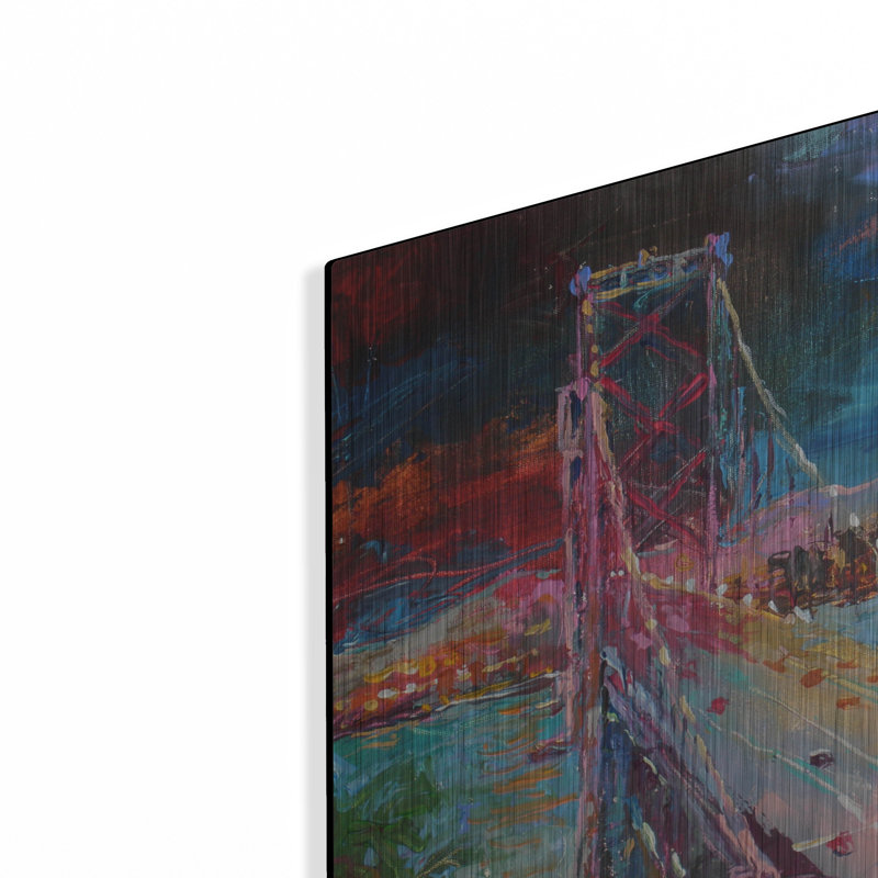 «San Fran» par Richard Wallich, H 16 po x l 24 po