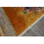 Room Size Knotted Antique Yellow Wool 1930s Chinese - Art Deco Rectangle Rug