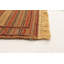 Tapis décoratif en laine de conception unique noué à la main new age kashkoli brun clair/jaune 3 pi 1 po x 5 pi 1 po