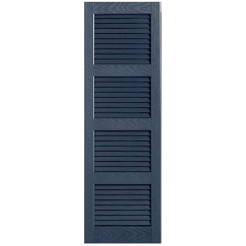 Paire de volets à persiennes droites, 67 po, 15 po, Royal