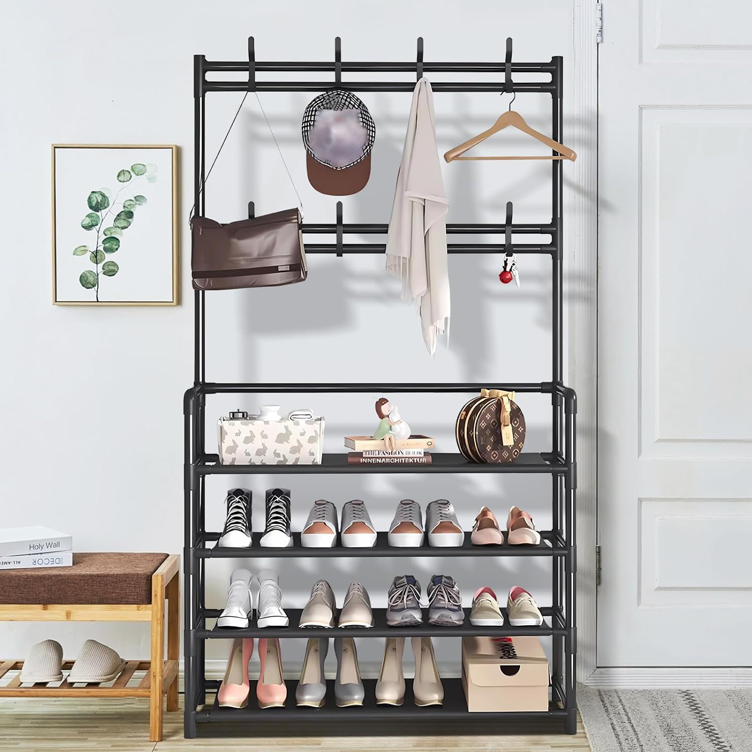 Gracie Oaks 16 Pair Shoe Storage | Wayfair