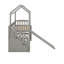 Lit mezzanine simple avec glissade-563402336