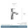 Moen Findlay Single-handle Single-hole Bathroom Faucet In Spot Resist 