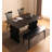 Modern and simple rectangular solid wood dining table-415777560-415777563