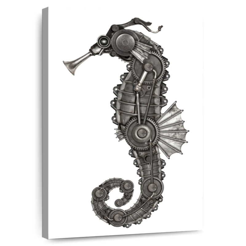 Brampt Steampunk Seahorse, 30" H x 20" W