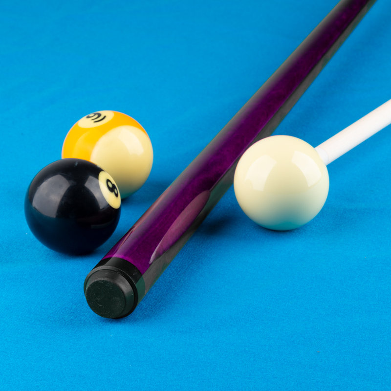 Junior Ipjrc Cue With Attached Ball - 44in - Purple