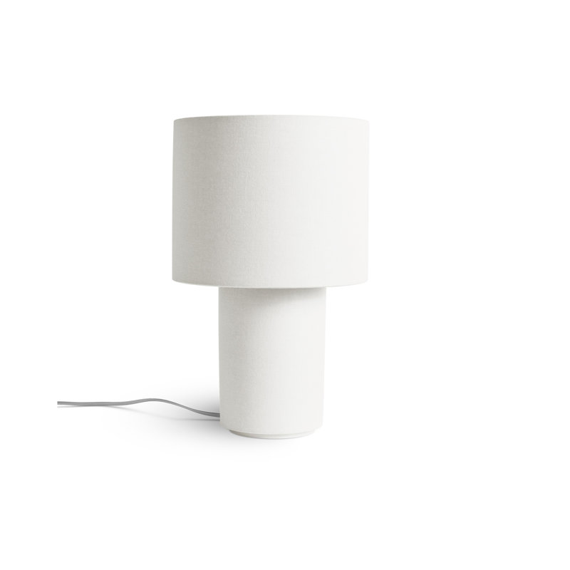 Hilla Table Lamp, 21”H x 18” W x 13” D, Linen