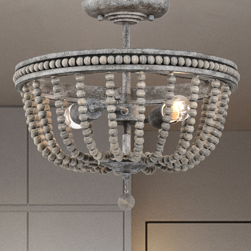 Adailyn LED Semi Flush Mount