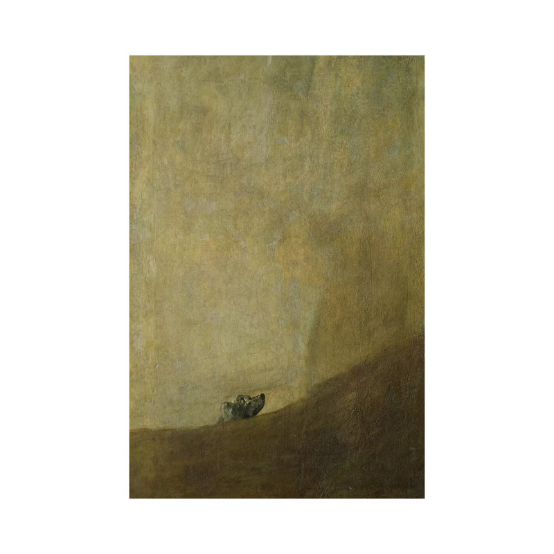Le chien, 1820-23 - Estampe numérique sur toile tendue avec châssis