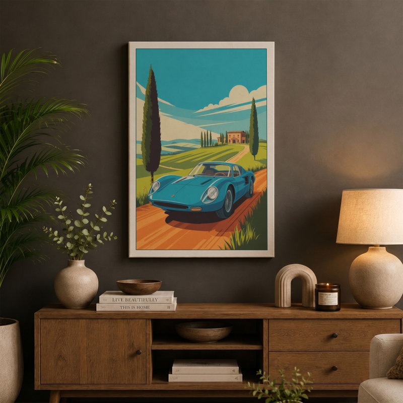 Print, 18x12 - 45.7 x 30.5 cm, Ochre Border