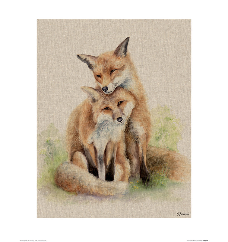 Stand By Me - Wrapped Canvas Print, 50cm H x 40cm W x 0.01cm D, Paper