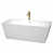 White/Shiny White/Brushed Gold