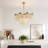 12-light Modern Tiered Crystal Chandelier With Bulbs