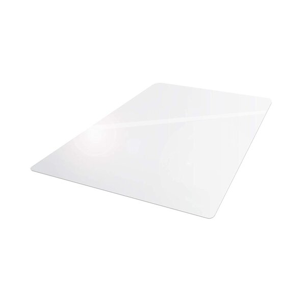 Ultimat Polycarbonate Lipped Chair Mat for Carpets Over 1/2 inch - 48 x 60 inch Clear