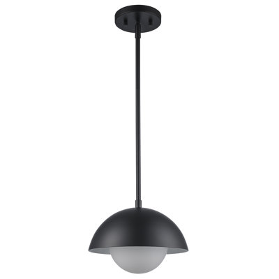 Luminaire suspendu en forme de dôme à 1 lumière Montana