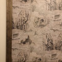 HARRY POTTER MAP PEEL & STICK WALLPAPER – Wallpaper Your World
