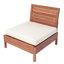 Chaise de patio avec coussins Baghavann