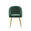 Chaise d'appoint rembourrée en velours Liara-1851222511-1811472510