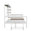 Lit de jour multifonctionnel en métal avec bureau réglable, grille robuste, tablettes fonctionnelles et support pratique-1254064308-1254064315