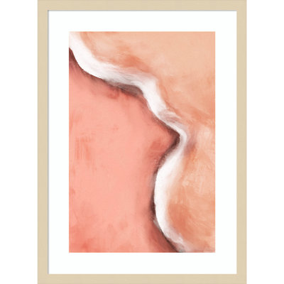 Galya "Peachy Wave" Print by Treechild
