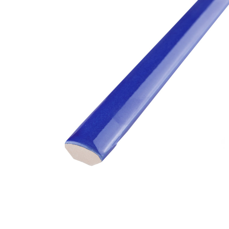 Viva 12 L x 0.5 W Tile Trim, Blue
