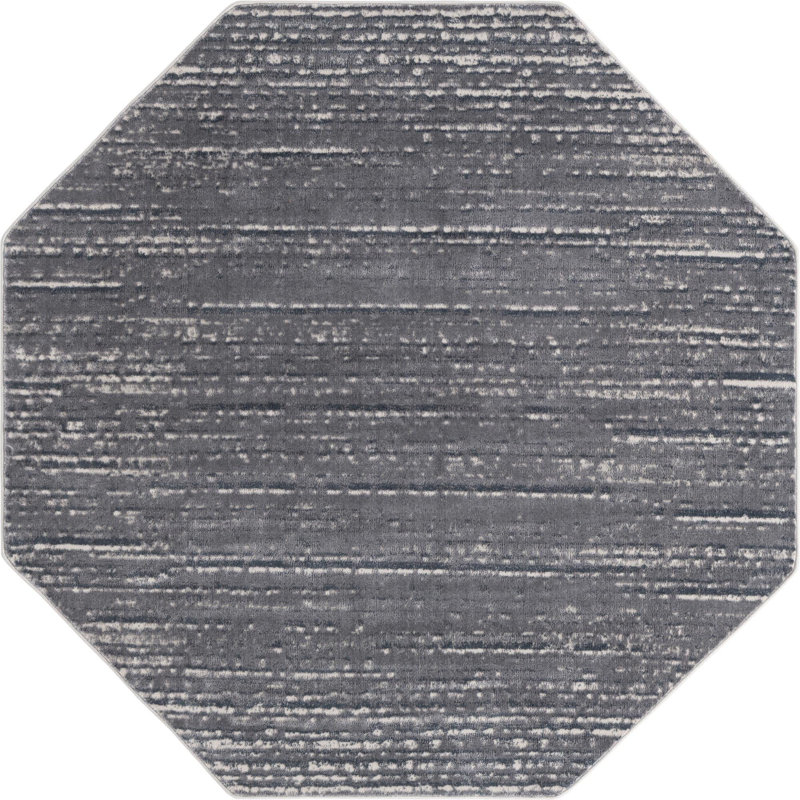 Tapis gris, Octogone 6 pi x 6 pi