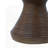 16"W Brown Concrete Outdoor Side Table