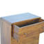 Commode courbée courbée