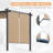 Aoodor Aluminum Pergola with Canopy-86865223-97922609