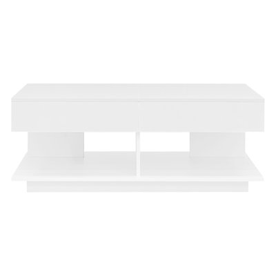 41.3''-76.7'' Extendable Coffee Table, Efficient Central Coffee Table With Multiple Storage Compartments, Multifunctional Adjustable Coffee Table With Hidden Storage Space For Living Room