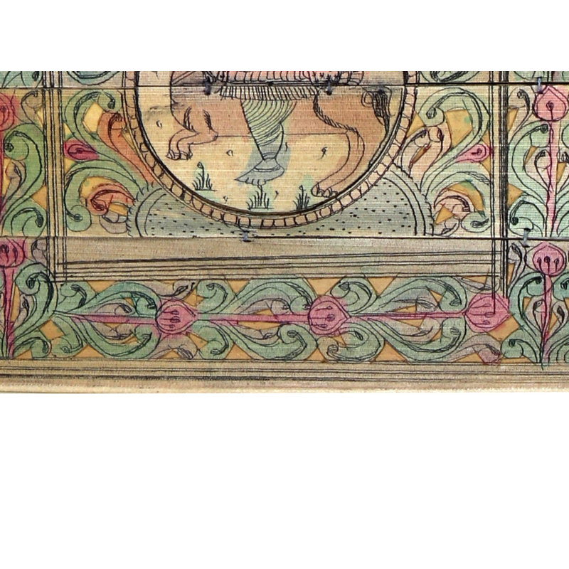 Dashavatara de Vishnu | Peinture à feuilles de palmier | Paata, peinture de l'Orissa