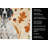 Black and White Pointer Heirloom Fall Kitchen Towel-1218231416