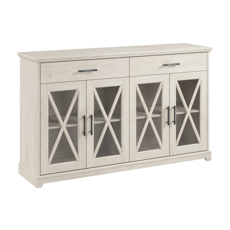 Cokato 60" W 2-Drawer Storage Cabinet