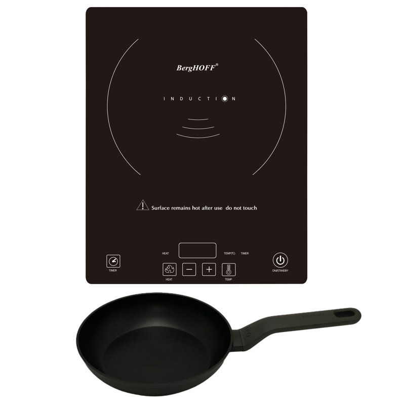 BergHOFF Induction Set with Leo Non-Stick Fry Pan, 10"
