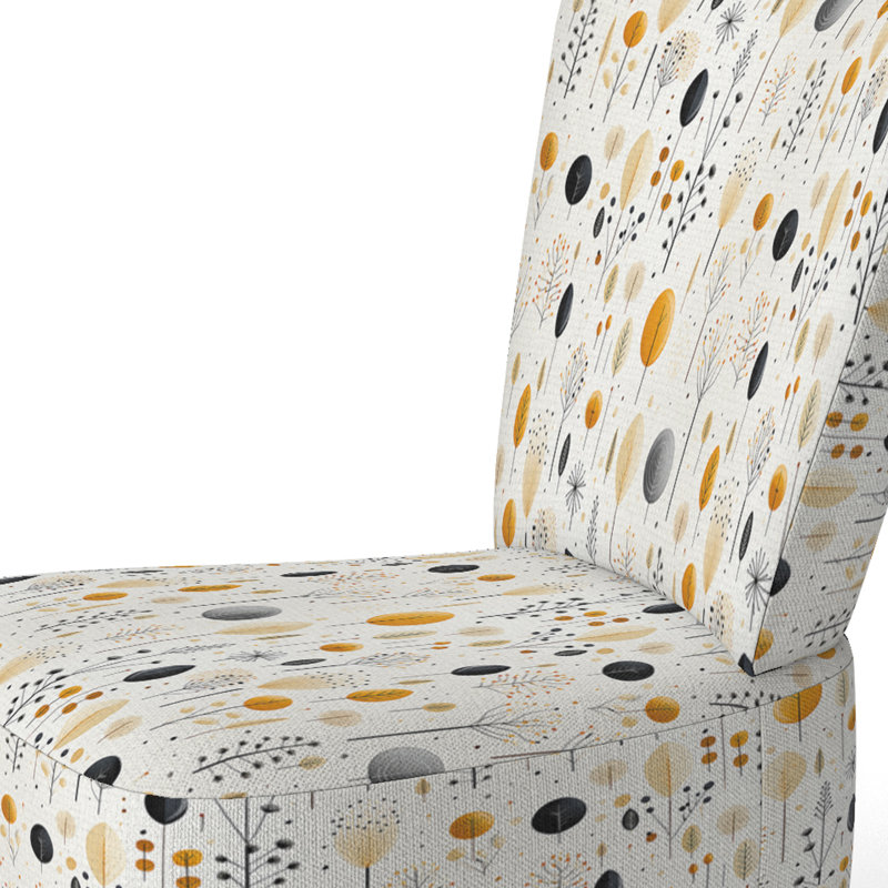 Chaise d'appoint rembourrée de style bohème Boho