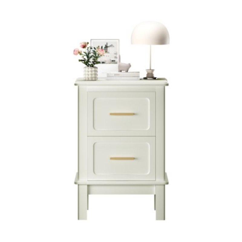 Table de chevet moderne avec 2 tiroirs, table de chevet de chambre à coucher, pour petits espaces, salon, chambre d'amis