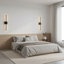 Haamed LED Flush Mounted Sconce Hardwired-713116094-713116093