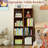 Wooden Bookshelf, Cube Storage Shelf, Floor Organizer for Bedroom, Living Room-913667877-913667899