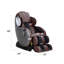 Fauteuil de massage Pacari en similicuir chocolat avec thérapie corporelle en 2 dimensions et inclinaison zéro gravité pour une détente ultime-277231202