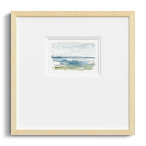 Eberley Coastline Splash IV Framed On Paper Print