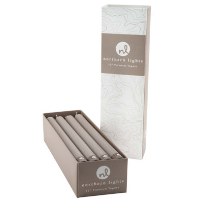 Northern Lights Unscented Taper Candle