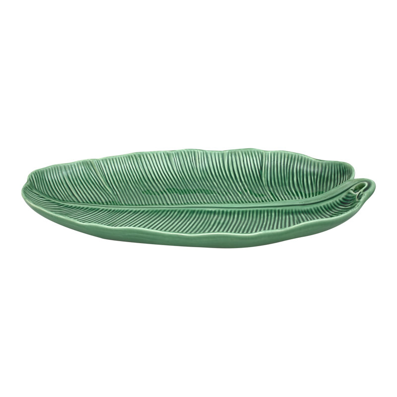 Leaves Banana Leaf Sculpture, Green