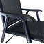 Ensemble de 2 chaises d'extérieur portatives empilables pour terrasse, jardin, camping et voyage-13837680