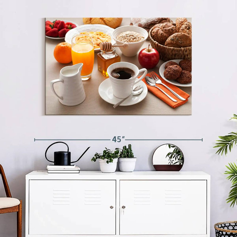 Yarlin Satisfying Breakfast, 26" H x 39" W