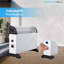 Belfry Heating Donaldson 2000 Watt Electric Compact Space Heater with Adjustable Thermostat