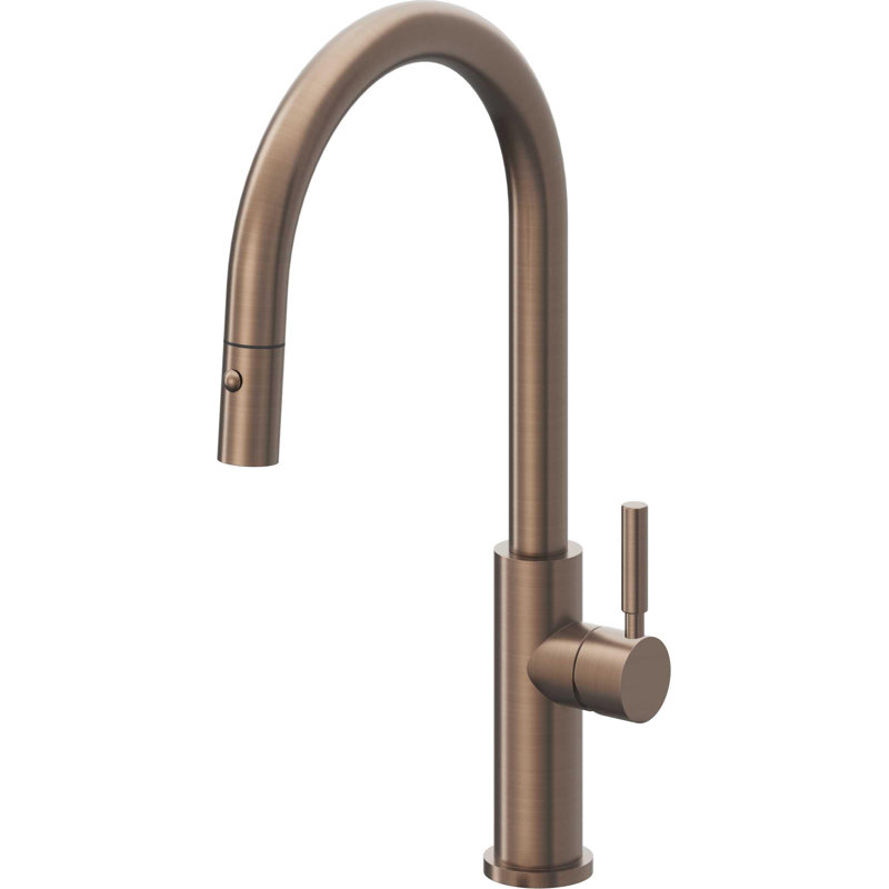 Corsano Kitchen Faucet, Satin Bronze