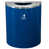Bleu / aluminium satiné